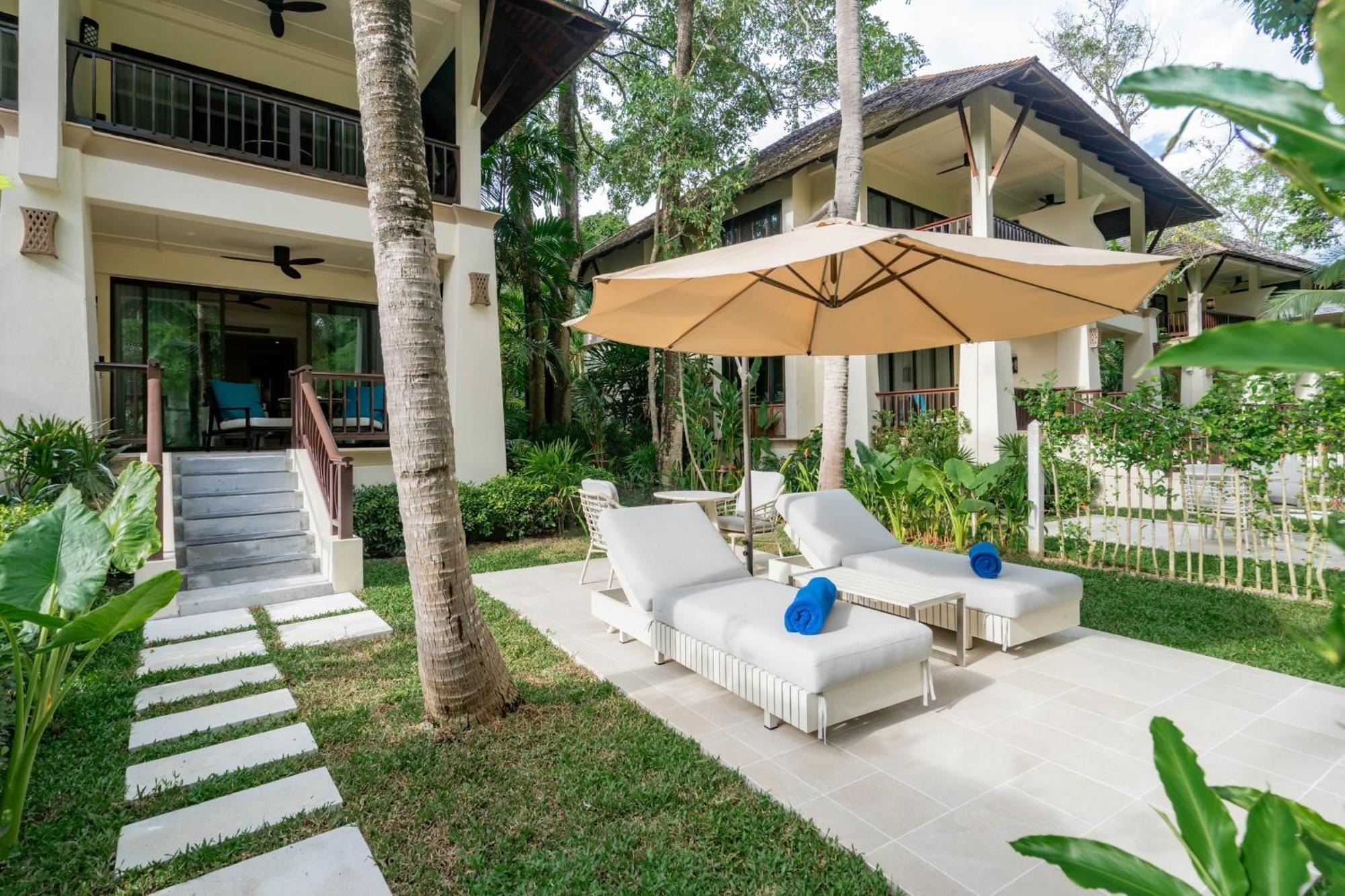 Deluxe Gartenpavillon Zweibettzimmer (untere Etage) – kostenloser Flughafentransfer